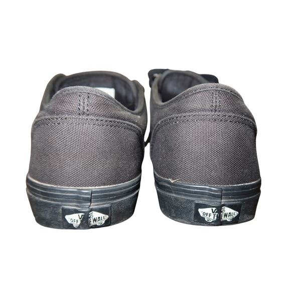 Vans Canvas Black Low Top Skate Shoes Men's 11 - Picture 2 of 8